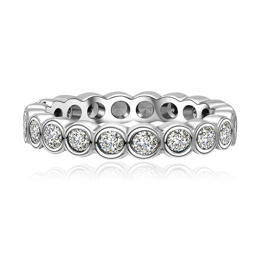 925 Sterling Silver Alluring Brilliant Ring